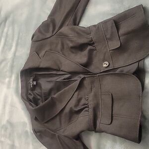 Nine west women's jacket size 2 dark grey suit jacket